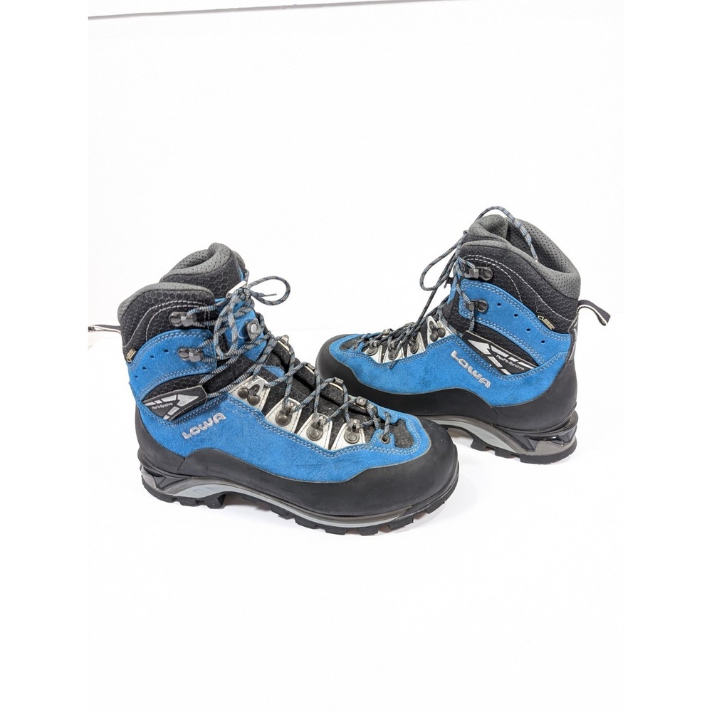 Lowa Cevedale Pro GTX Ws Hiking Boots Women's Size US/7.5  Blue Black Gortex